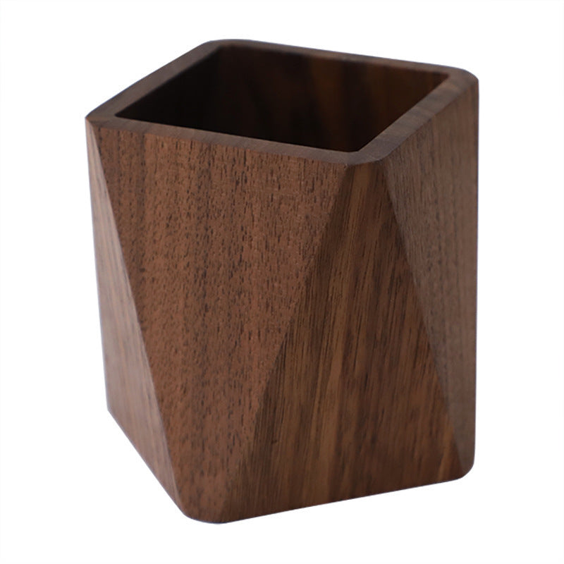 Wooden Pen Holder, Desk Top Stationery Storage | 3 Styles