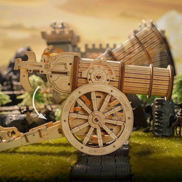 ROKR Siege Heavy Ballista 3D Wooden Puzzle - DIY Assembly Gift