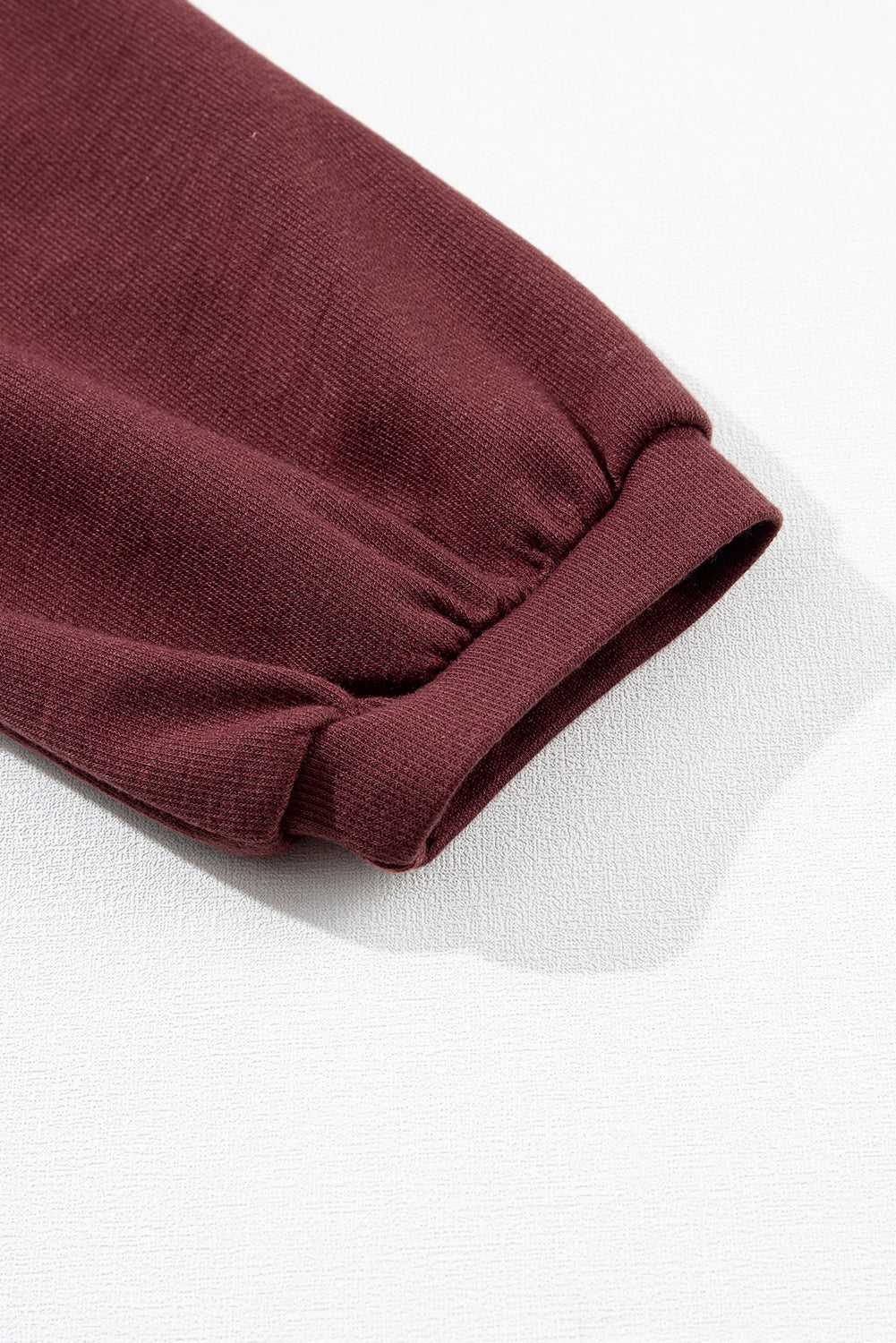 Solid Colour 3/4 Sleeve Round Neck Loose Fit Top | 3 Colour Choices