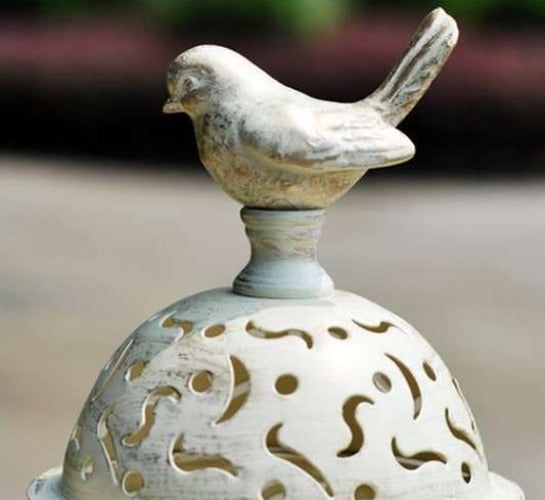 Wrought Iron and Glass Moroccan Candle Holder | 2 Sizes