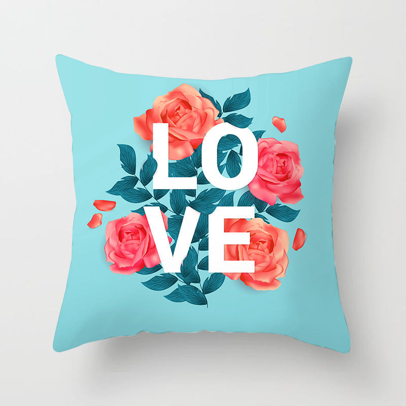 Bold Print Illustrated Home Decor Sofa Cushion Covers | 16 Style Choices