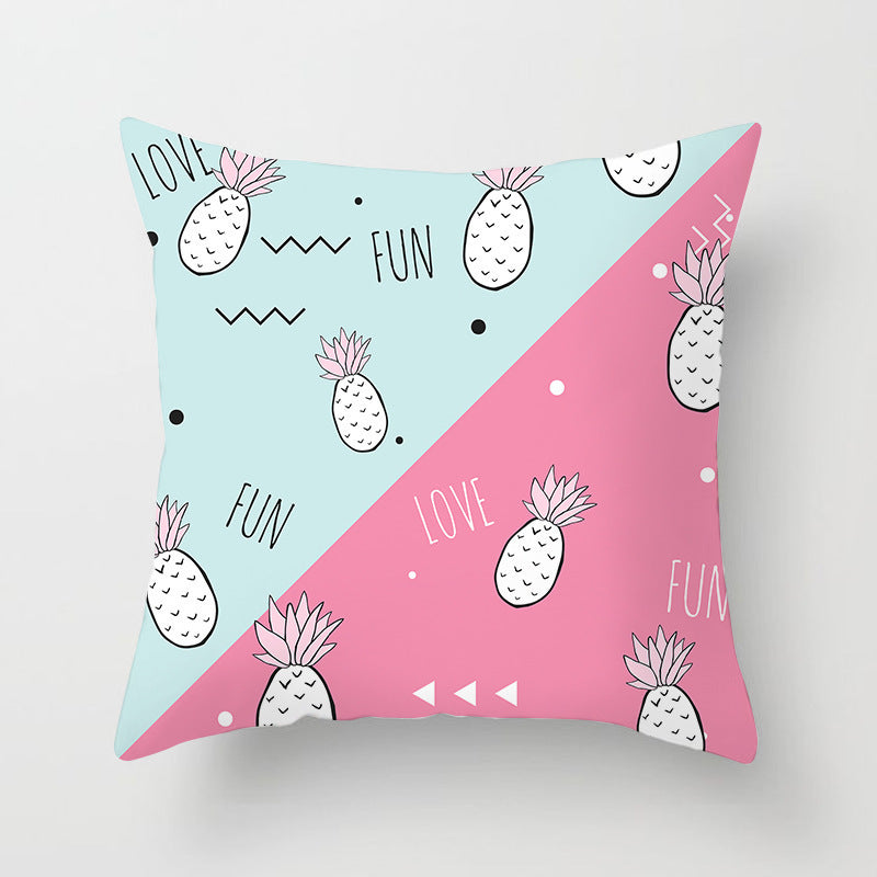 Bold Print Illustrated Home Decor Sofa Cushion Covers | 16 Style Choices