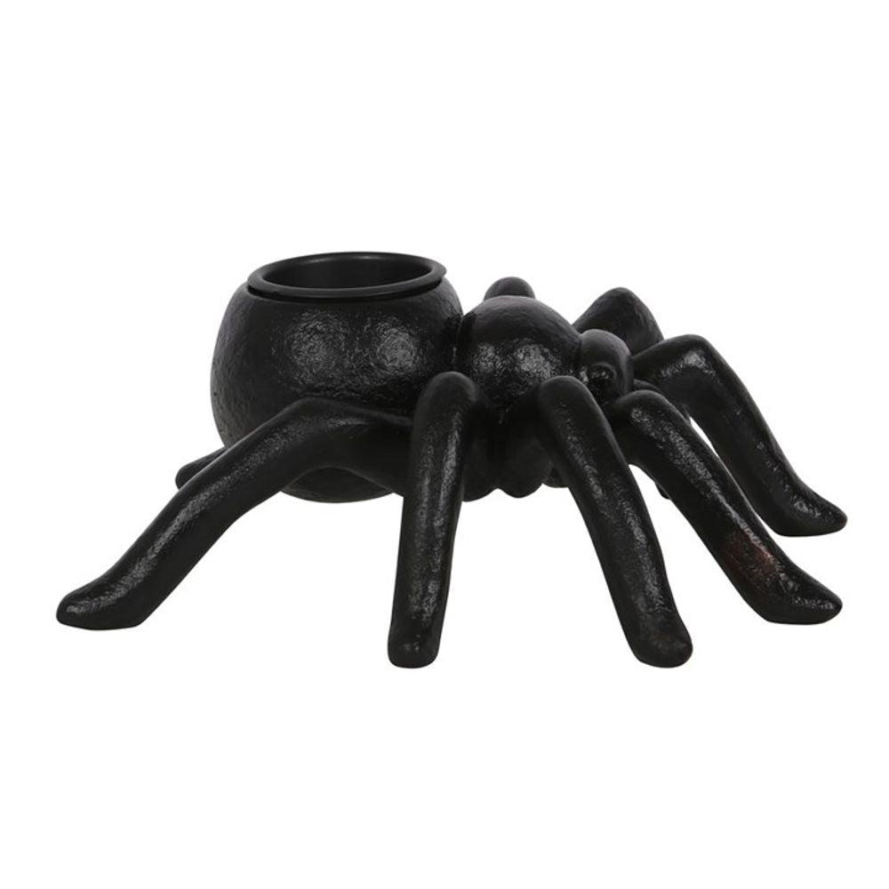 Black Spider Tea-Light Holder
