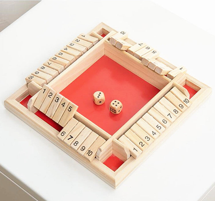 Ultimate Shut The Box Dice Board Game