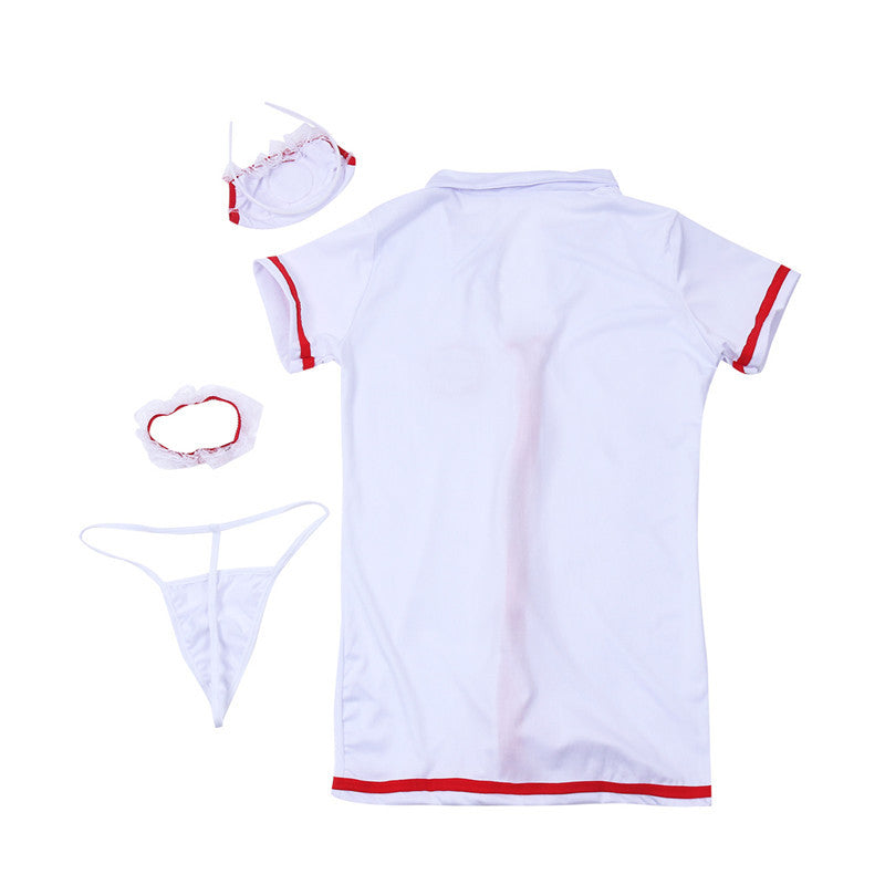 Sexy Naughty Nurse Adult Fancy Dress Role Play Costume Set