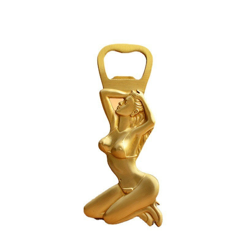 Female Nude Gag Beer Bottle Opener