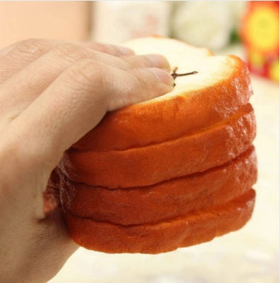 Kawaii Squishy Stress Relief Toast Phone Holder or Pen Rack