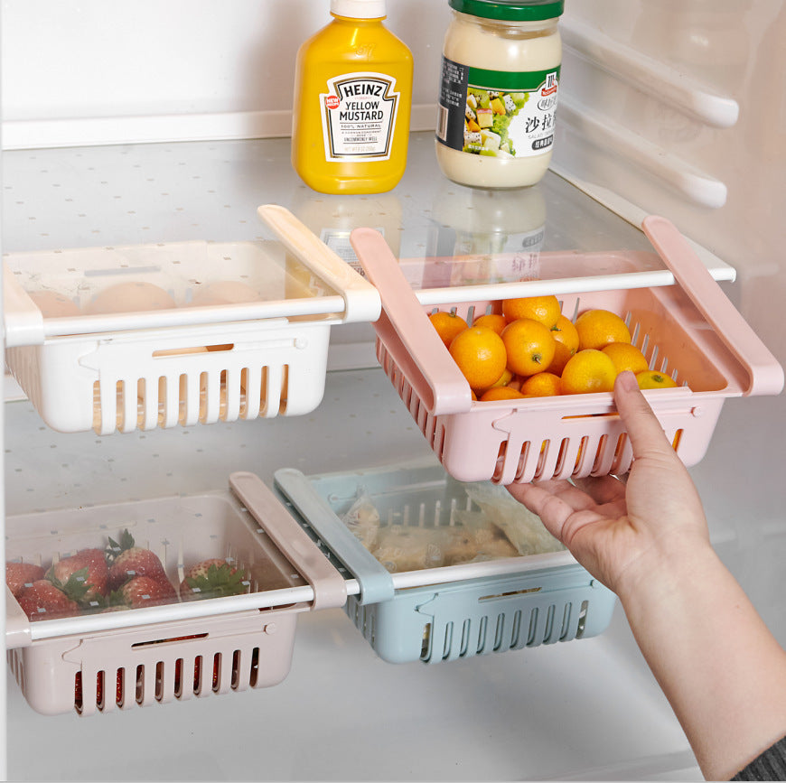 Dishwasher Safe Refrigerator Storage Basket Fridge Organizer Trays