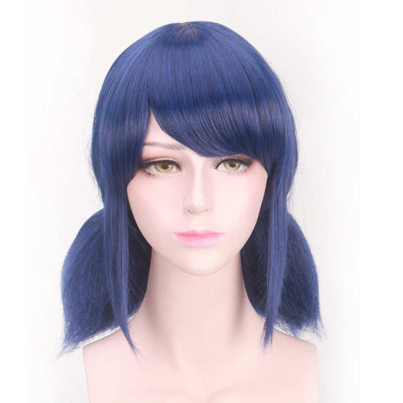 Violet Cosplay Wig - Purple Hair Wig with Twin Ponytails