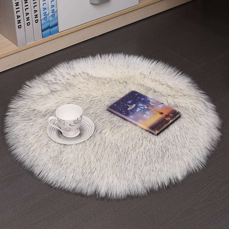 Shaggy Round Plush Carpet Floor Rug | 13 Colour Choices