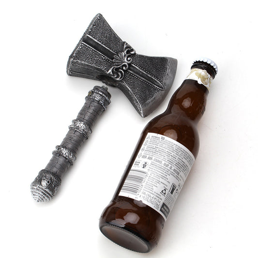 Axe Bottle Opener, A Fun Way to Open a Beer | Fun Fathers Day or Housewarming Gift