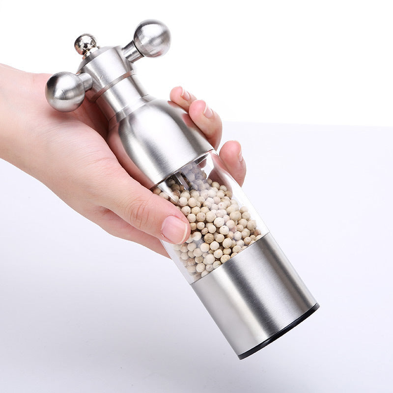 Easy Turn Pepper Mills - Medium and Large Salt and Pepper Grinders | 3 Colour Options