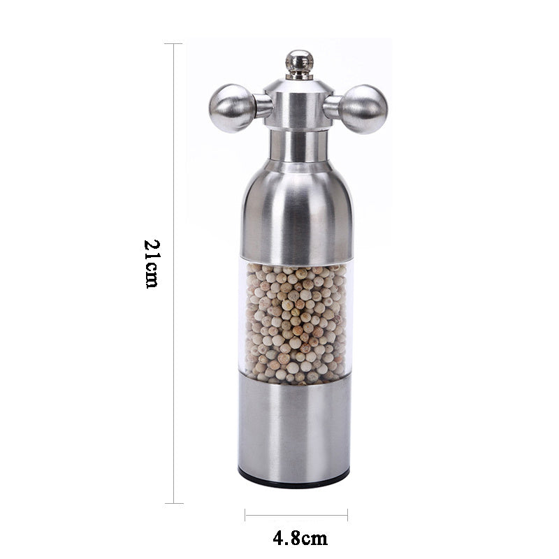 Easy Turn Pepper Mills - Medium and Large Salt and Pepper Grinders | 3 Colour Options