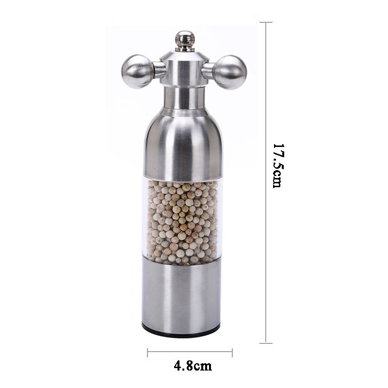 Easy Turn Pepper Mills - Medium and Large Salt and Pepper Grinders | 3 Colour Options