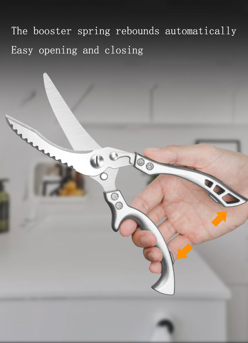 Stainless Steel Chicken Boning Heavy Duty Kitchen Scissors