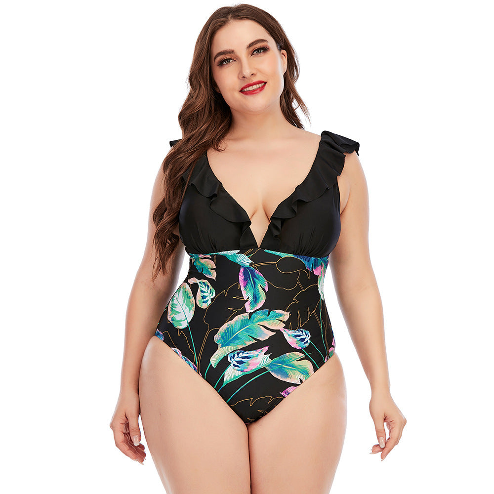 Flattering Figure Shaping Plus Size Swimsuit | 5 Colour Options