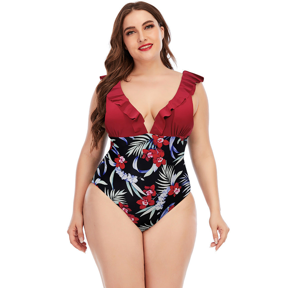 Flattering Figure Shaping Plus Size Swimsuit | 5 Colour Options