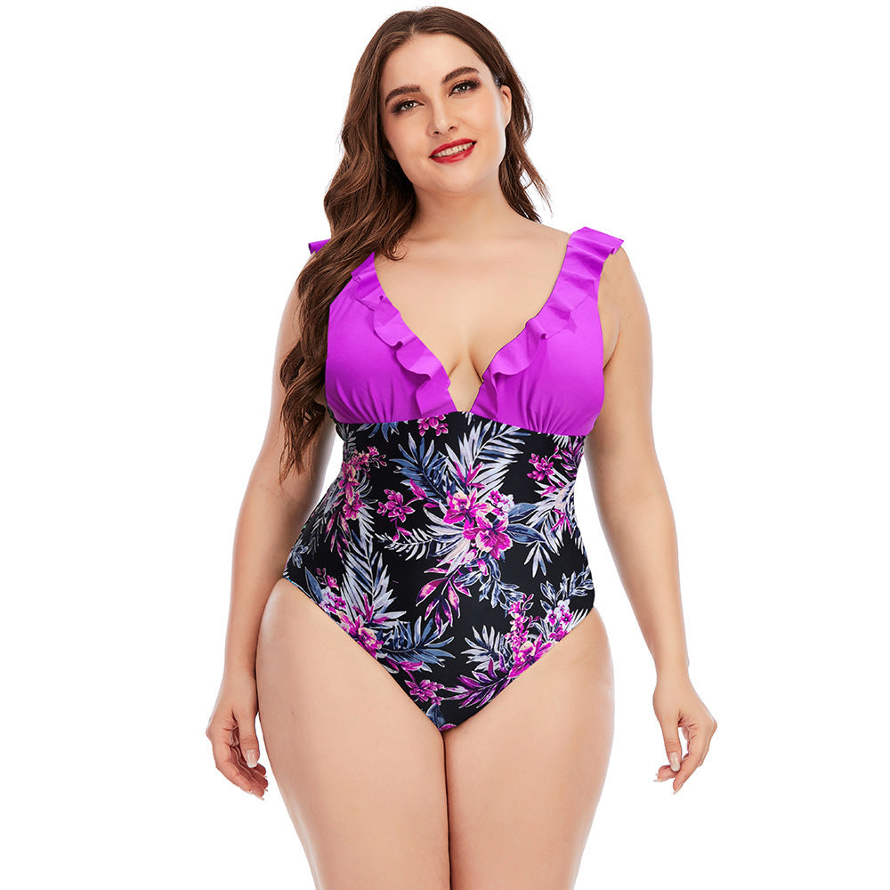 Flattering Figure Shaping Plus Size Swimsuit | 5 Colour Options