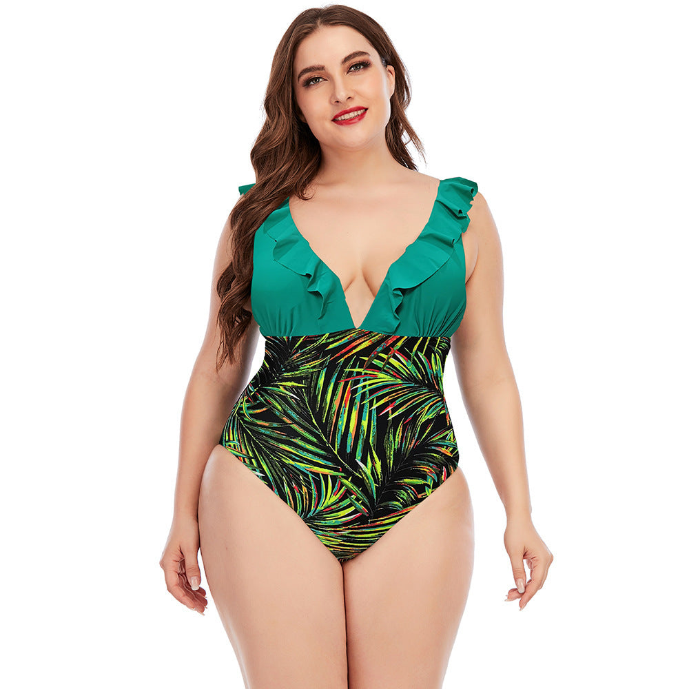 Flattering Figure Shaping Plus Size Swimsuit | 5 Colour Options