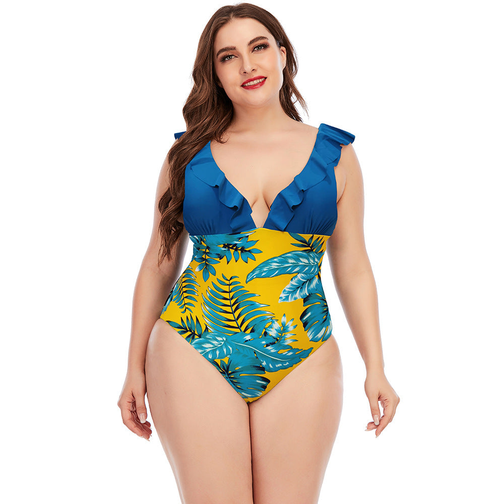 Flattering Figure Shaping Plus Size Swimsuit | 5 Colour Options