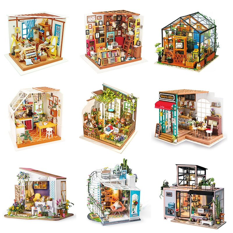 Robotime ROKR 3D DIY Wooden Miniature Dollhouse Kits