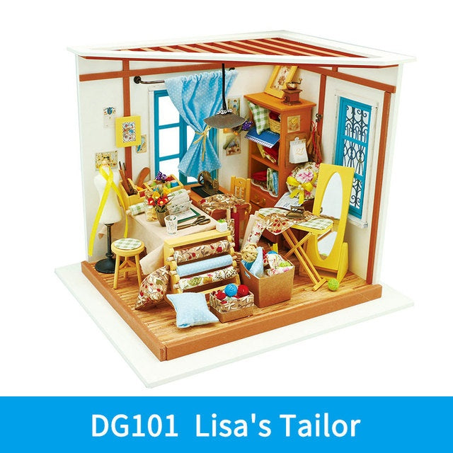 Robotime ROKR 3D DIY Wooden Miniature Dollhouse Kits