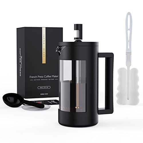 French Press Coffee Maker, Dishwasher Safe | 360ml and 600ml Options