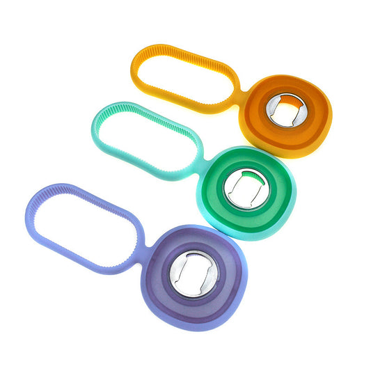 Multi-functional Silicone Bottle Cap, Jar and Pop Bottle Opener | 3 Colour Options