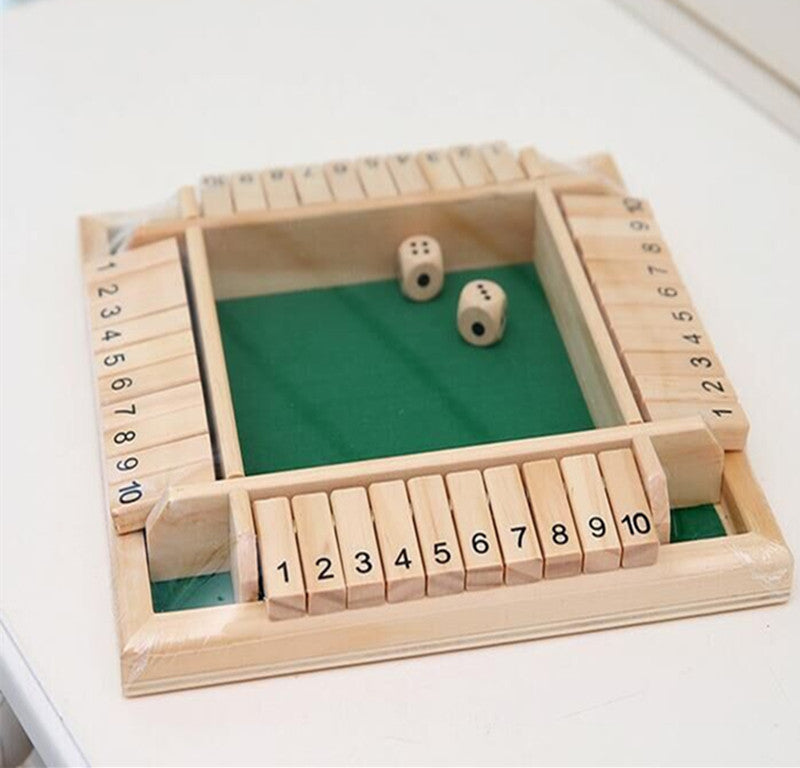 Ultimate Shut The Box Dice Board Game