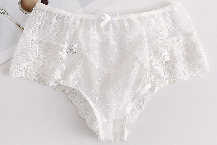 High-Waist Lace-Up French Knickers | Up-To 3XL