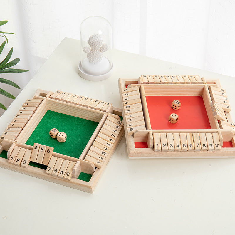 Ultimate Shut The Box Dice Board Game