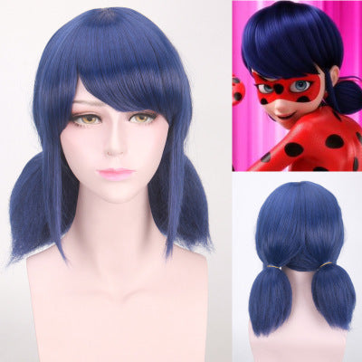 Violet Cosplay Wig - Purple Hair Wig with Twin Ponytails