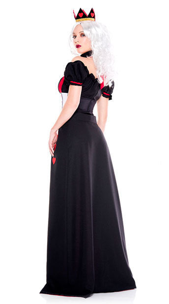 Red Queen of Hearts Sexy Dress Up Halloween Costume