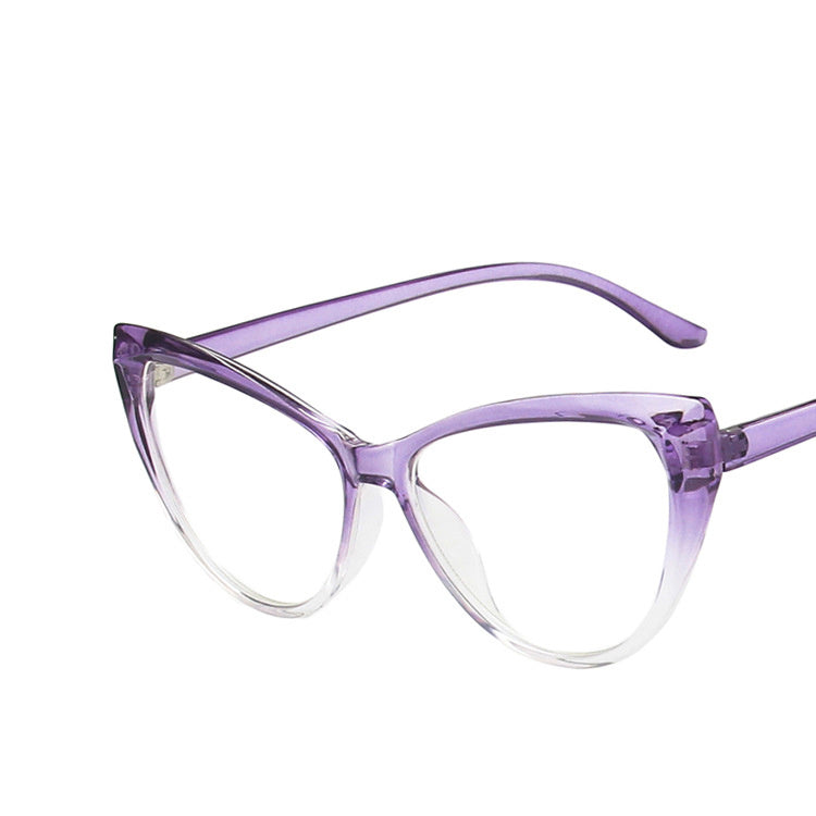 Fashion Cat Eye Glasses Blue Light Blocking Glasses Reduces Eye Strain