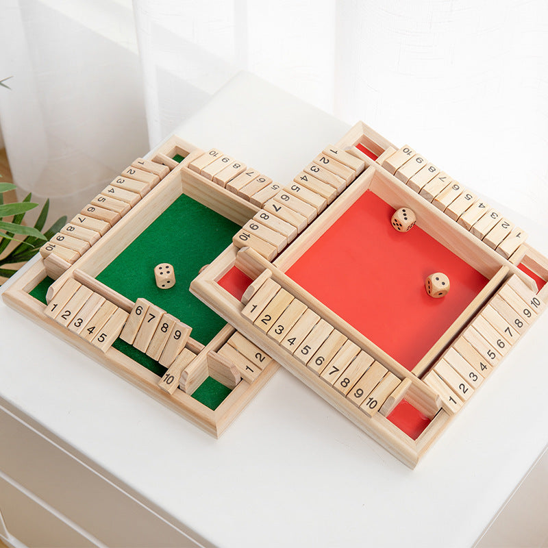 Ultimate Shut The Box Dice Board Game