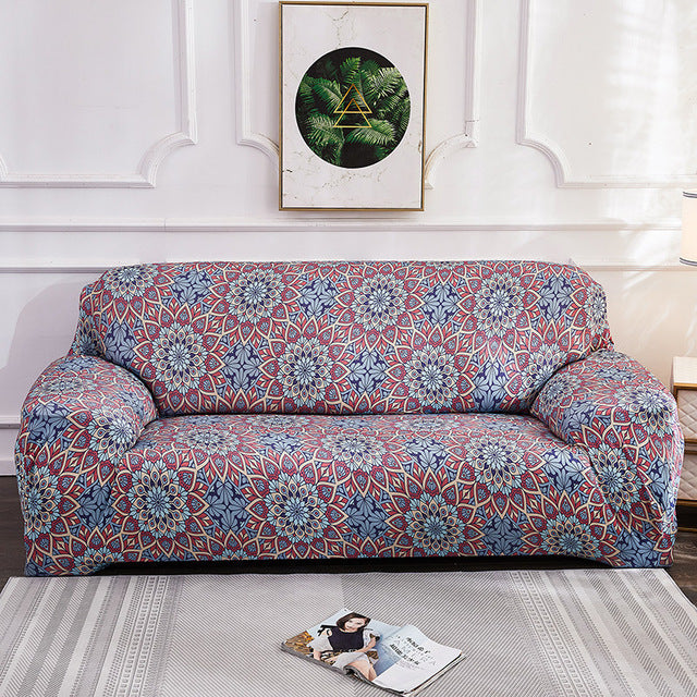 Bohemian Style Stretch Sofa Cover