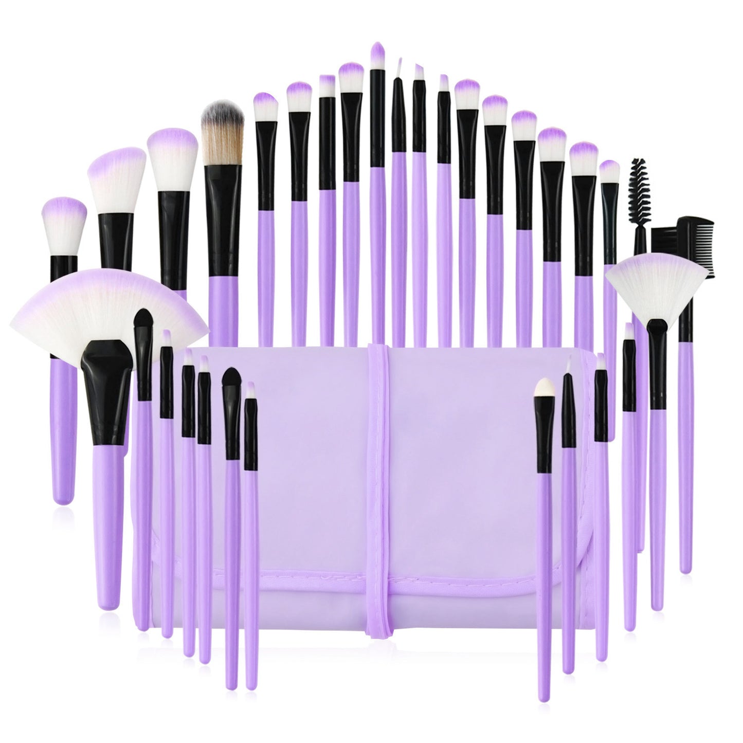 32 Piece Makeup Brush Set - Professional Cosmetics Tools