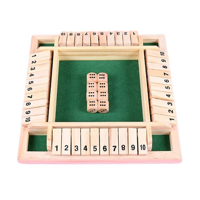 Ultimate Shut The Box Dice Board Game