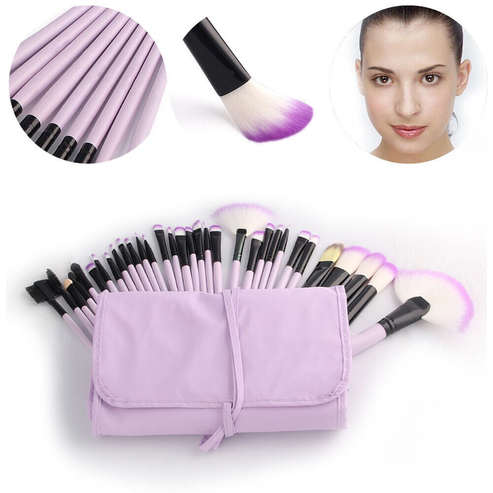 32 Piece Makeup Brush Set - Professional Cosmetics Tools