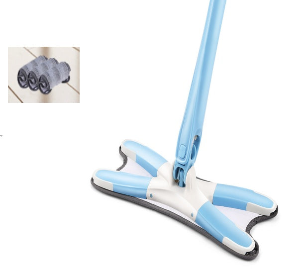 Kitchen Floor Mopping and Sweeping Mop and Broom with Hands Free Ringing