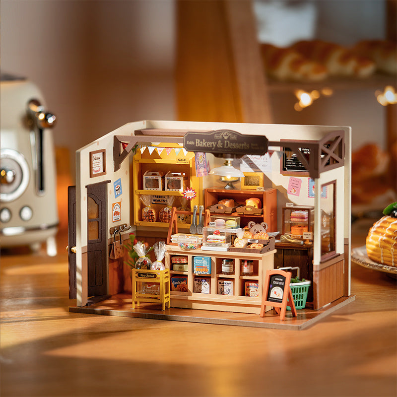 Rolife Becka's Bakery DIY Miniature Shop 3D Wooden Puzzle