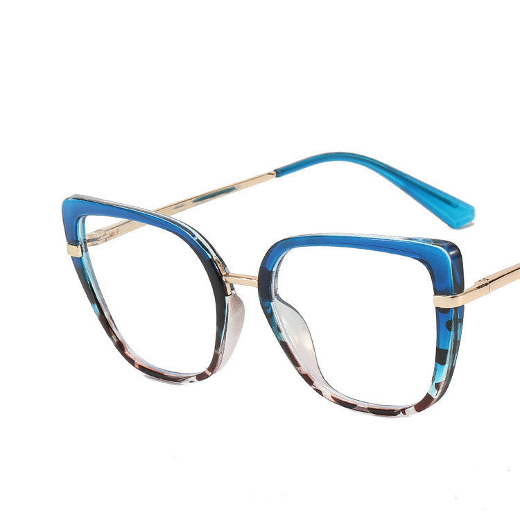 Large Frame Anti-Blue Light Clear Lens Eye Glasses | 7 Colour Choices