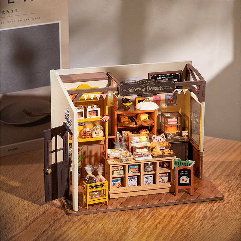 Rolife Becka's Bakery DIY Miniature Shop 3D Wooden Puzzle