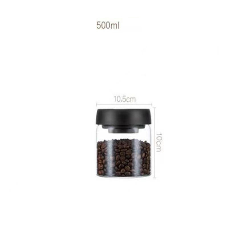 Vacuum Sealing Glass Airtight Jars - Perfect for Coffee, Nuts, Grains, Spices etc