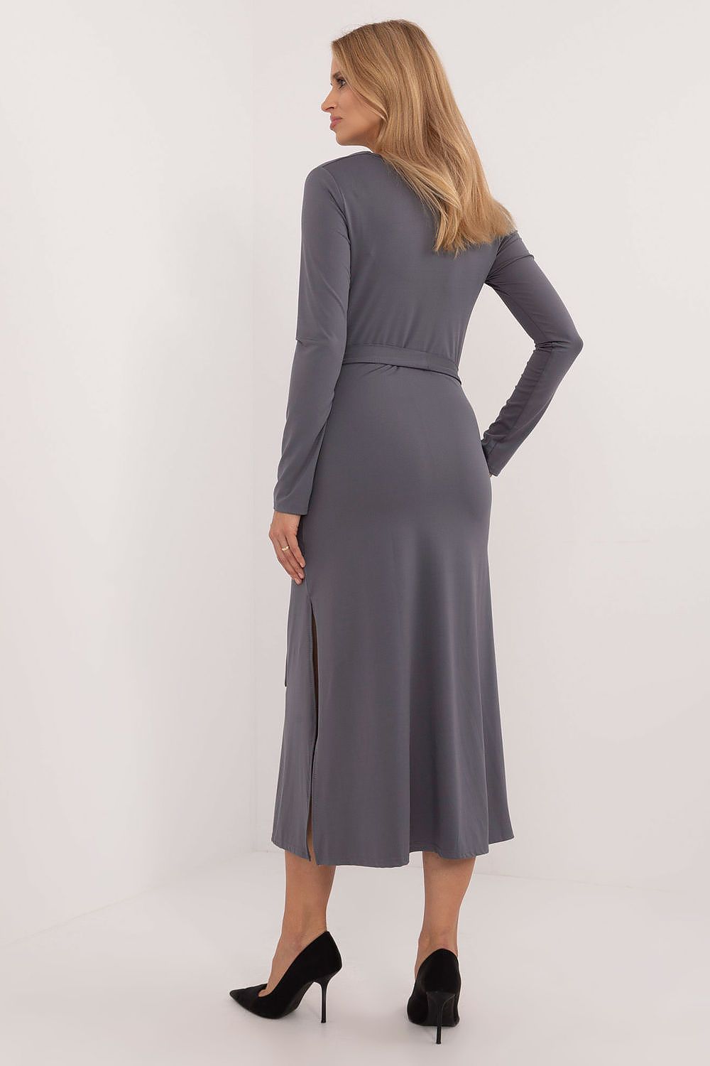 Classic Midi Cowl Neck Daydress Lakerta