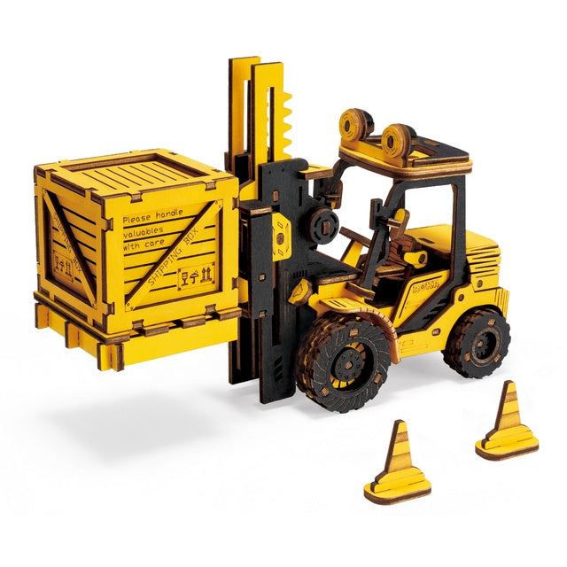 ROKR Construction Vehicles DIY Model Series - Moveable Assembly 3D Wooden Puzzles