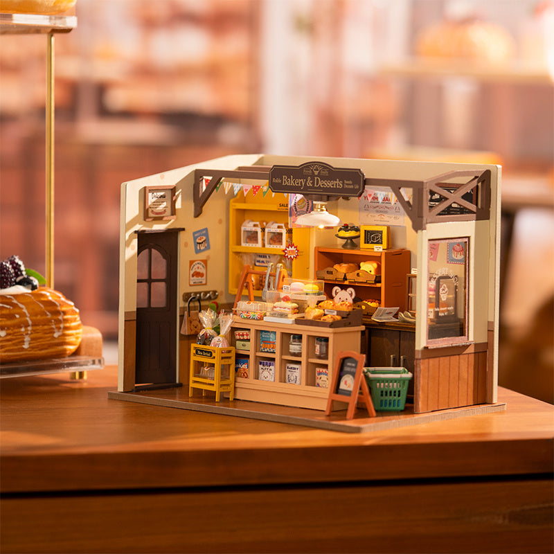 Rolife Becka's Bakery DIY Miniature Shop 3D Wooden Puzzle