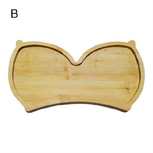 Wood Cheese Board Charcuterie Serving Plate - Novelty Gift