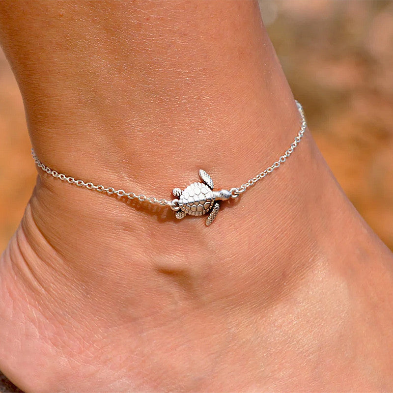 Sea Turtle Anklet