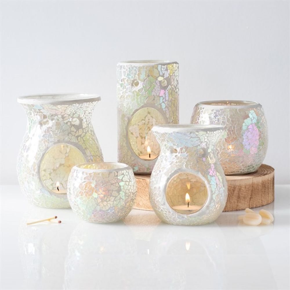 Iridescent Crackle Essential Oil Burner